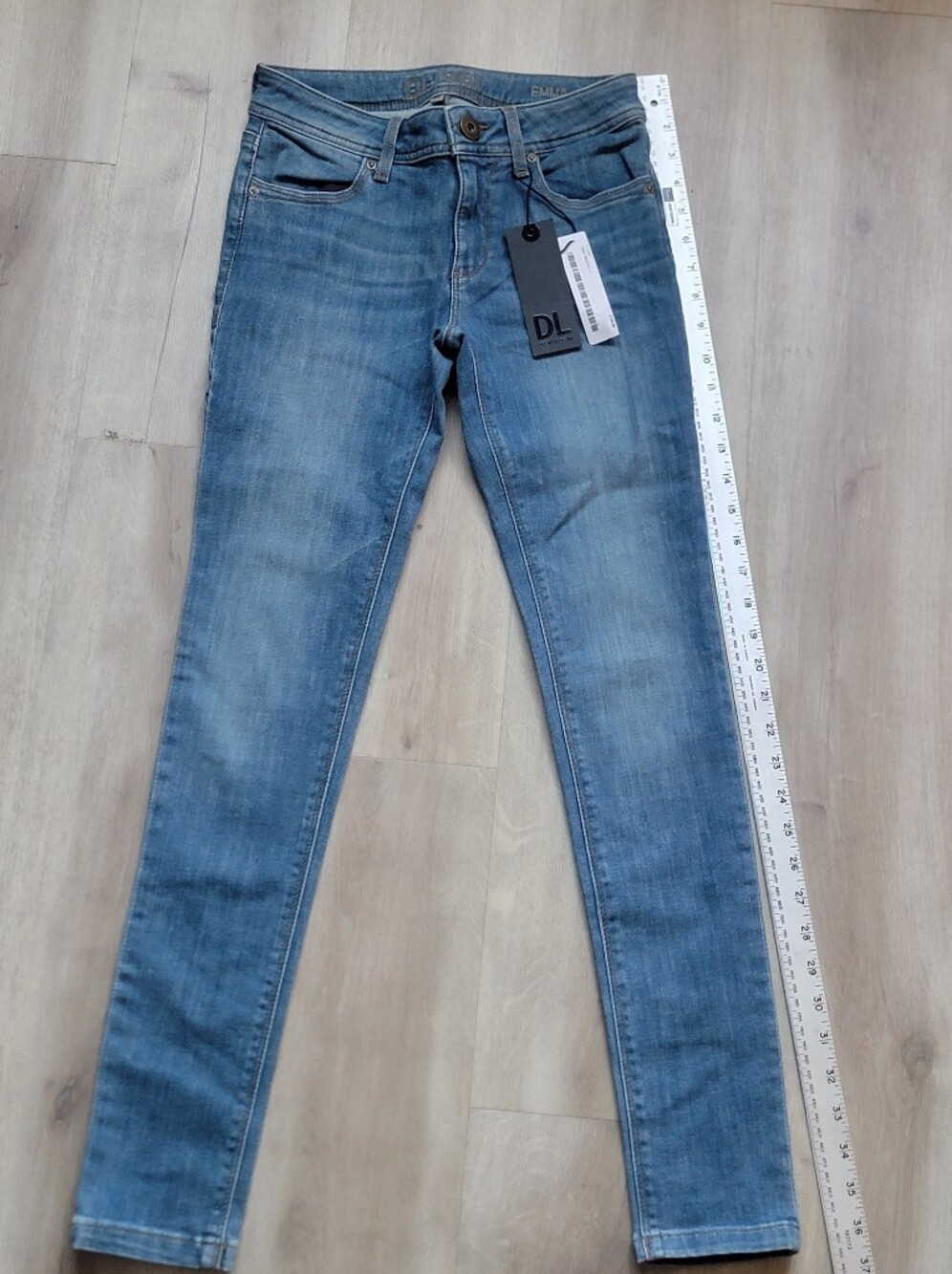 DL1961 Emma Power Legging Skinny Jeans Blue Wash NWT